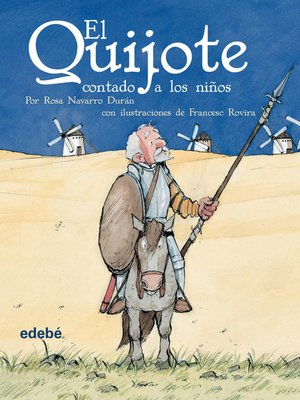 cover image of El Quijote contado a los niños